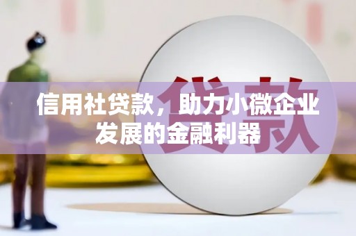 渝中信用社贷款，助力小微企业发展的金融利器