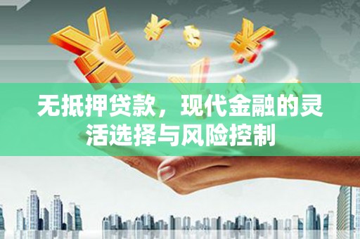 渝中无抵押贷款，现代金融的灵活选择与风险控制