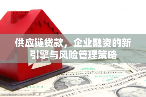 渝中供应链贷款，企业融资的新引擎与风险管理策略