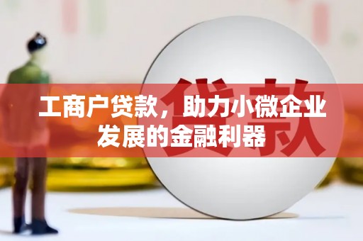 渝中工商户贷款，助力小微企业发展的金融利器