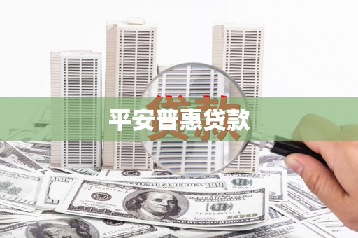 渝中平安普惠贷款