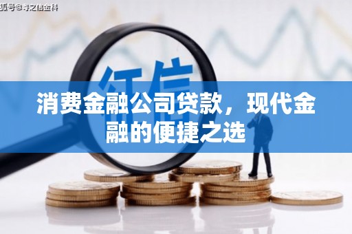 渝中消费金融公司贷款，现代金融的便捷之选