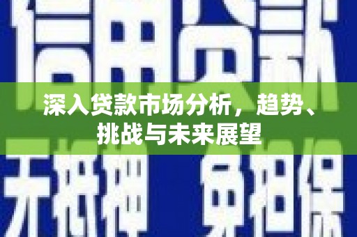 渝中深入贷款市场分析，趋势、挑战与未来展望