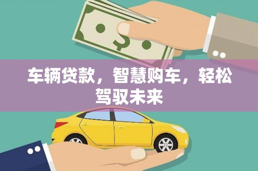 渝中车辆贷款，智慧购车，轻松驾驭未来
