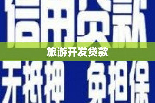 渝中旅游开发贷款