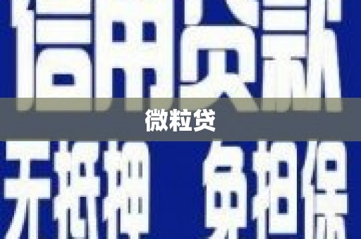 渝中微粒贷