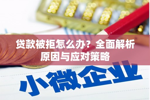 渝中贷款被拒怎么办？全面解析原因与应对策略