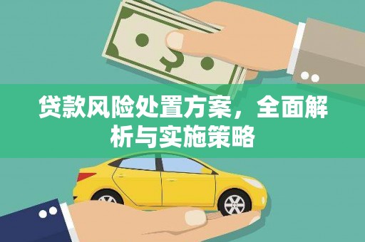 渝中贷款风险处置方案，全面解析与实施策略